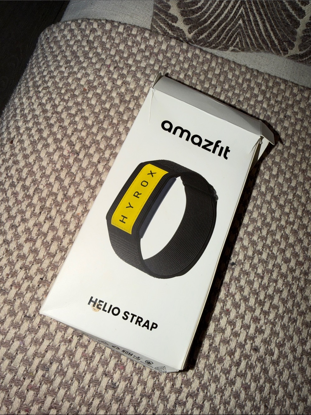 Helio Strap Black with Yellow Accent